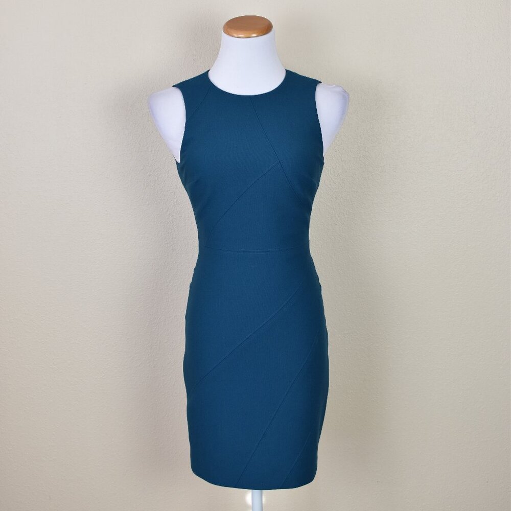 Cinq a Sept Solstice Ponte Knit Sheath Dress - 0